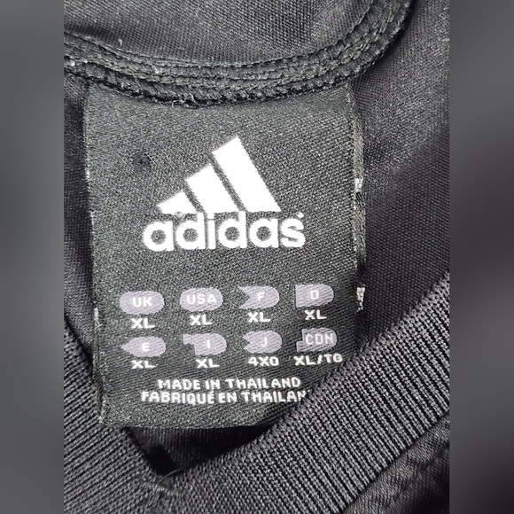 Adidas L.A. 2011 NBA All Star Game Men's Microfiber V-Neck T-Shirt Size XL Black - Picture 9 of 11